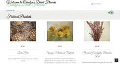 Desktop Screenshot of carolynsdriedflowers.com